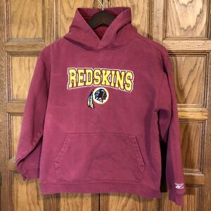 Washington Redskins NFL Reebok Hooded  Pullover Sweatshirt Youth 14-16 - Adult S